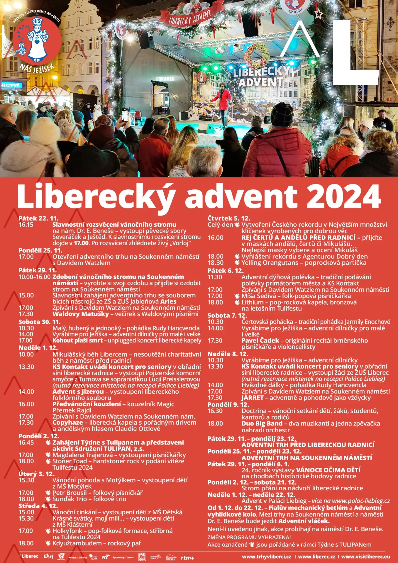 Program Libereckého adventu - první část